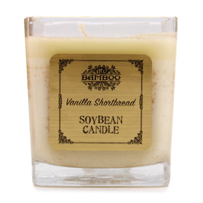 Soybean Wax Scented Candle in Chunky Jar - Vanilla Shortbread