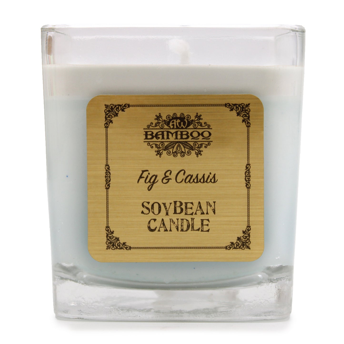 Soybean Wax Scented Candle in Chunky Jar - Fig & Cassis