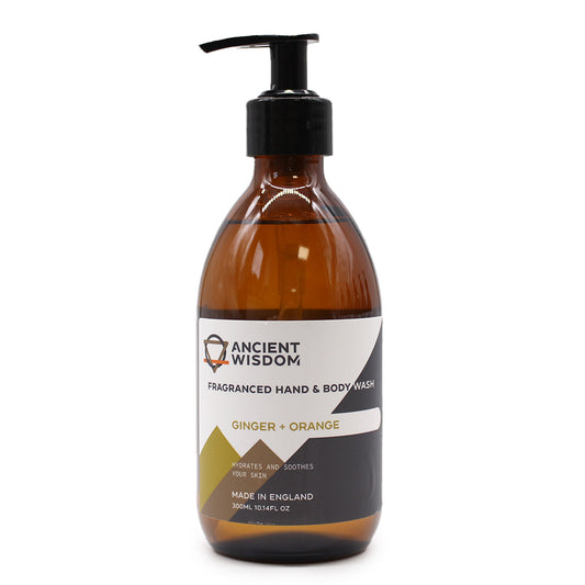 Hand & Body Wash - Ginger & Orange - 300 ml