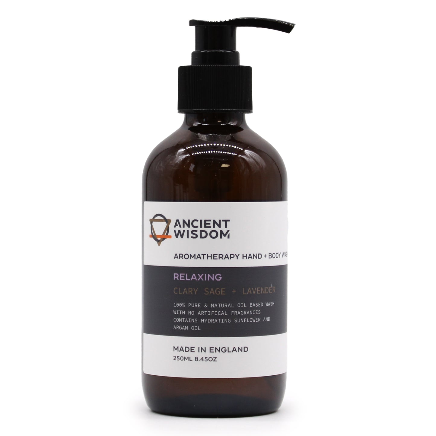Hand & Body Wash - Clary Sage & Lavender - 250 ml