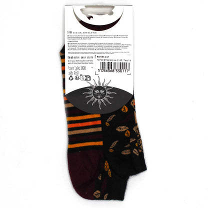 Hop Hare Bamboo Socks - Low Cut - Tree of Life - Small / Medium (3.5 - 6.5)