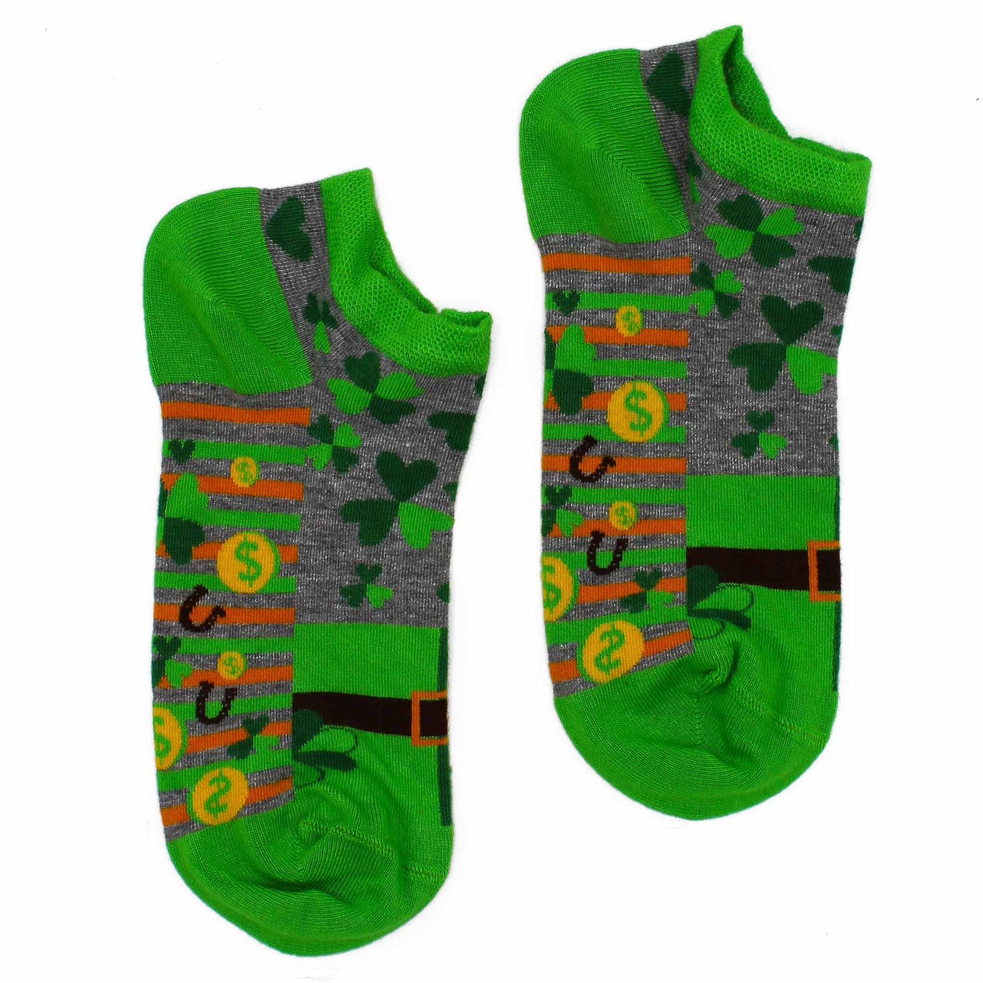 Hop Hare Bamboo Socks - Low Cut - Lucky Socks - Medium / Large (7.5 - 11.5)