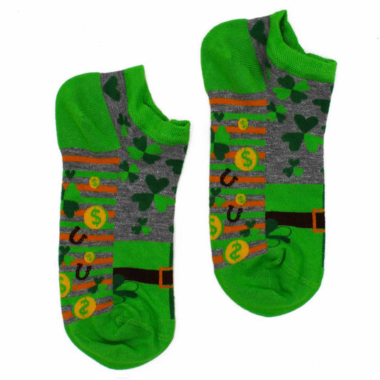 Hop Hare Bamboo Socks - Low Cut - Lucky Socks - Medium / Large (7.5 - 11.5)