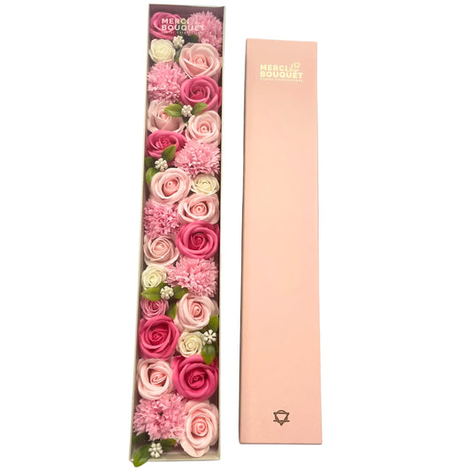 Baby Blessings Soap Flowers - Pinks in Extra Long Box