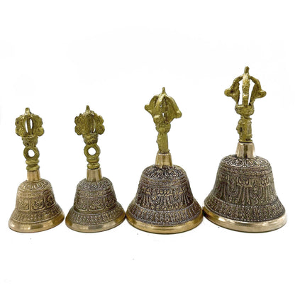 Tibetan Tingsha Bell - Large - 7.5 x 13 cm
