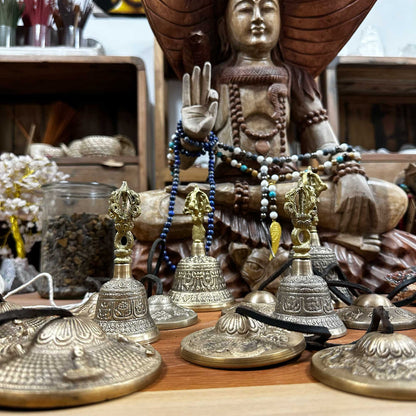 Tibetan Tingsha Bell - Large - 7.5 x 13 cm
