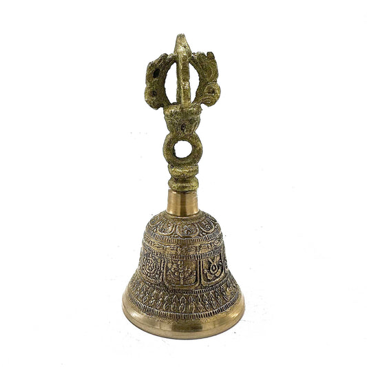 Tibetan Tingsha Bell - Medium - 6 x 11.5 cm