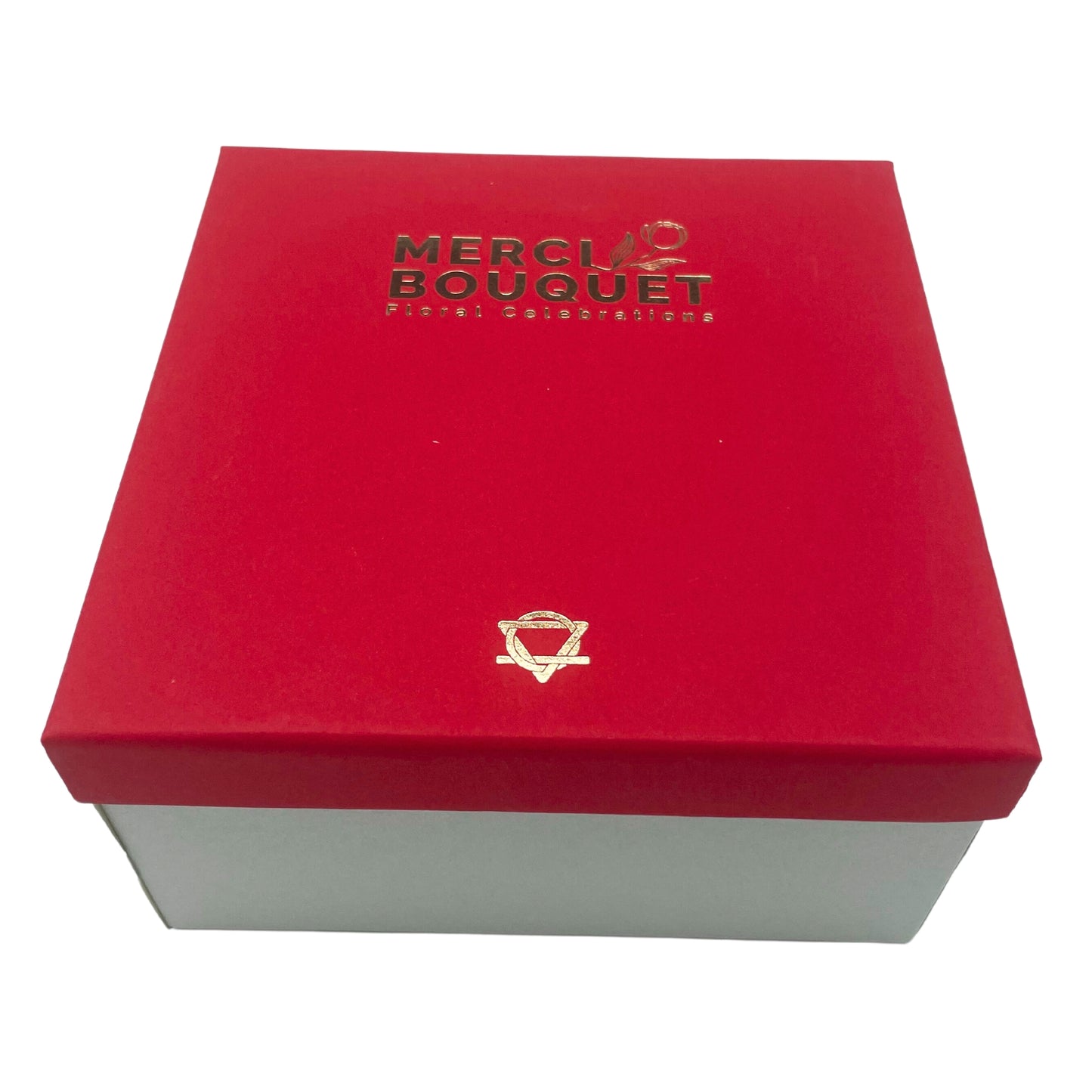 Classic Red Roses Soap Flowers - Square Box