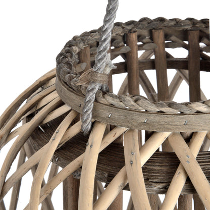 Standing Wicker Lantern - Huge