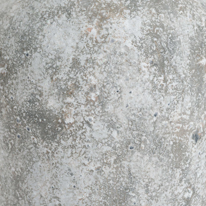 Aged Stone Ceramic Vase - Tall