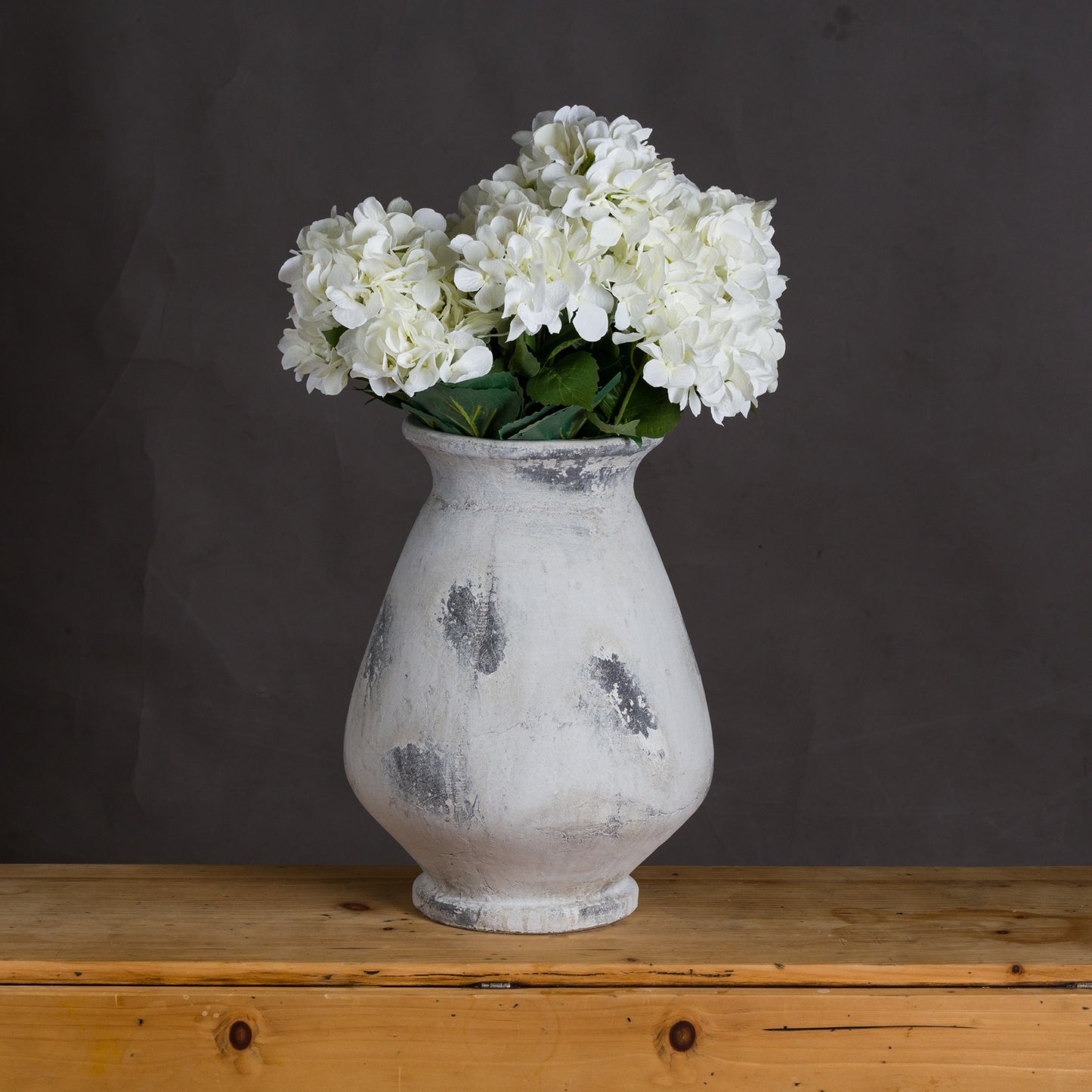 Naxos Antique White Vase - Large