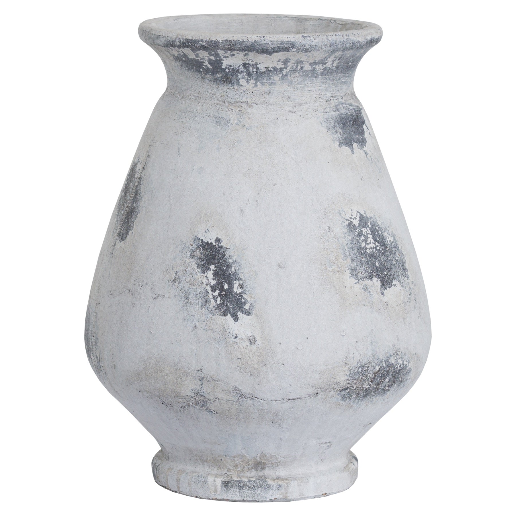 Naxos Antique White Vase - Large