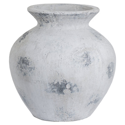 Downton Antique White Vase - Large
