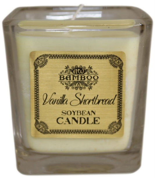 Soybean Wax Scented Candle in Chunky Jar - Vanilla Shortbread