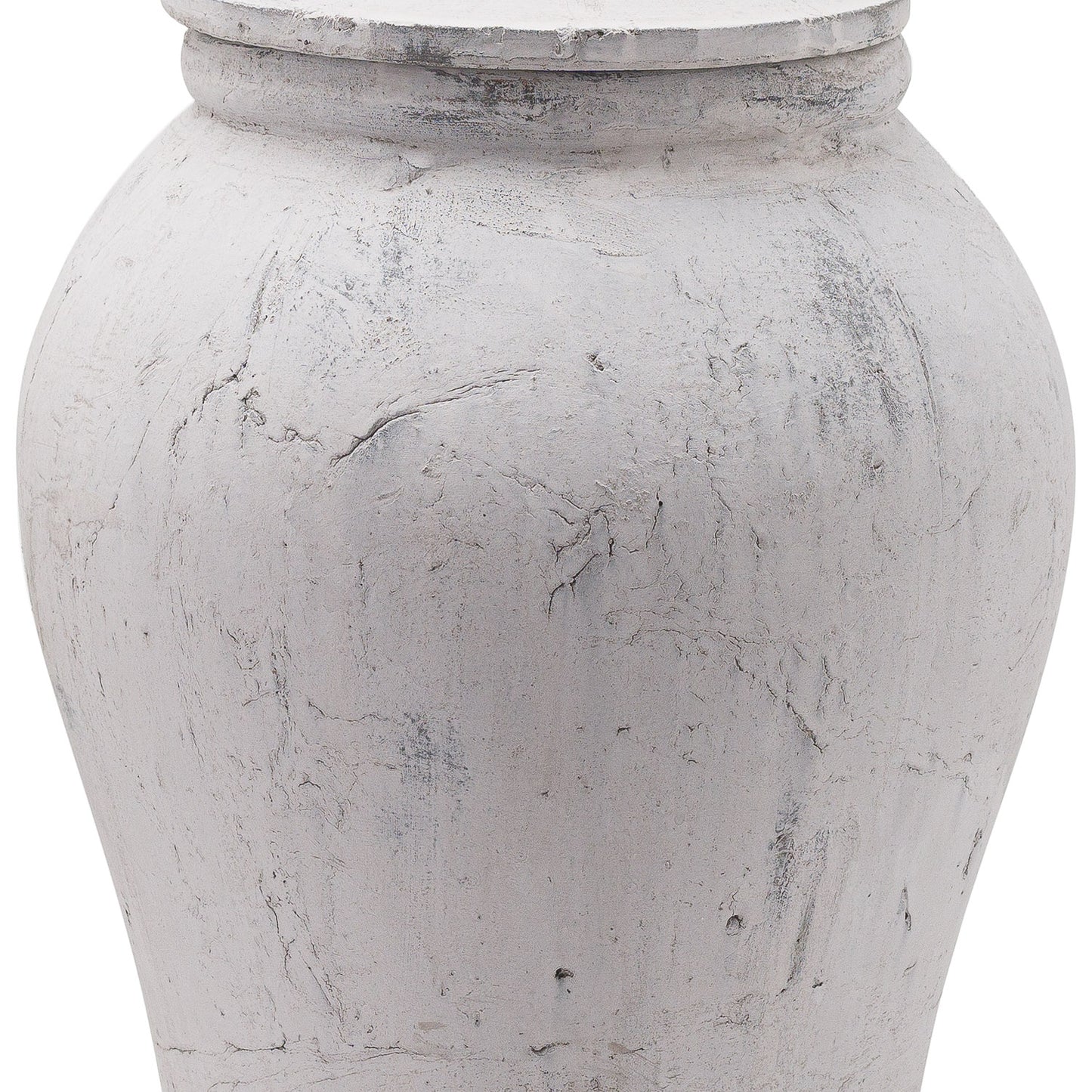 Bloomville Stone Ginger Jar - Large