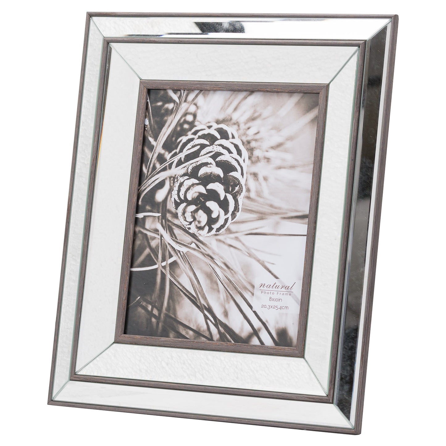 Tristan Mirror And Wood Photo Frame - 8 x 10 inch