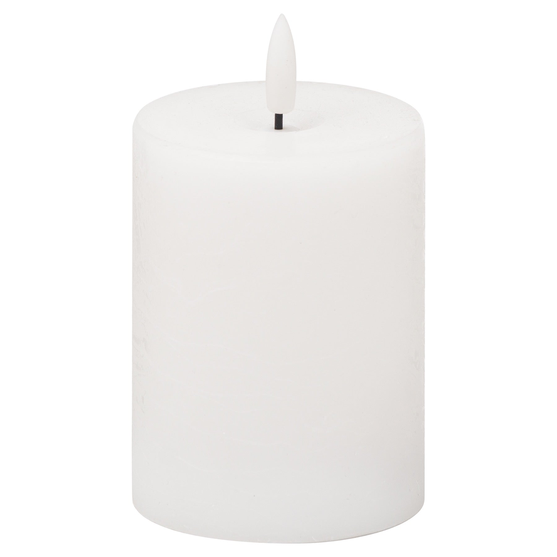 Luxe Collection Natural Glow LED White Candle - 3 x 4 inch