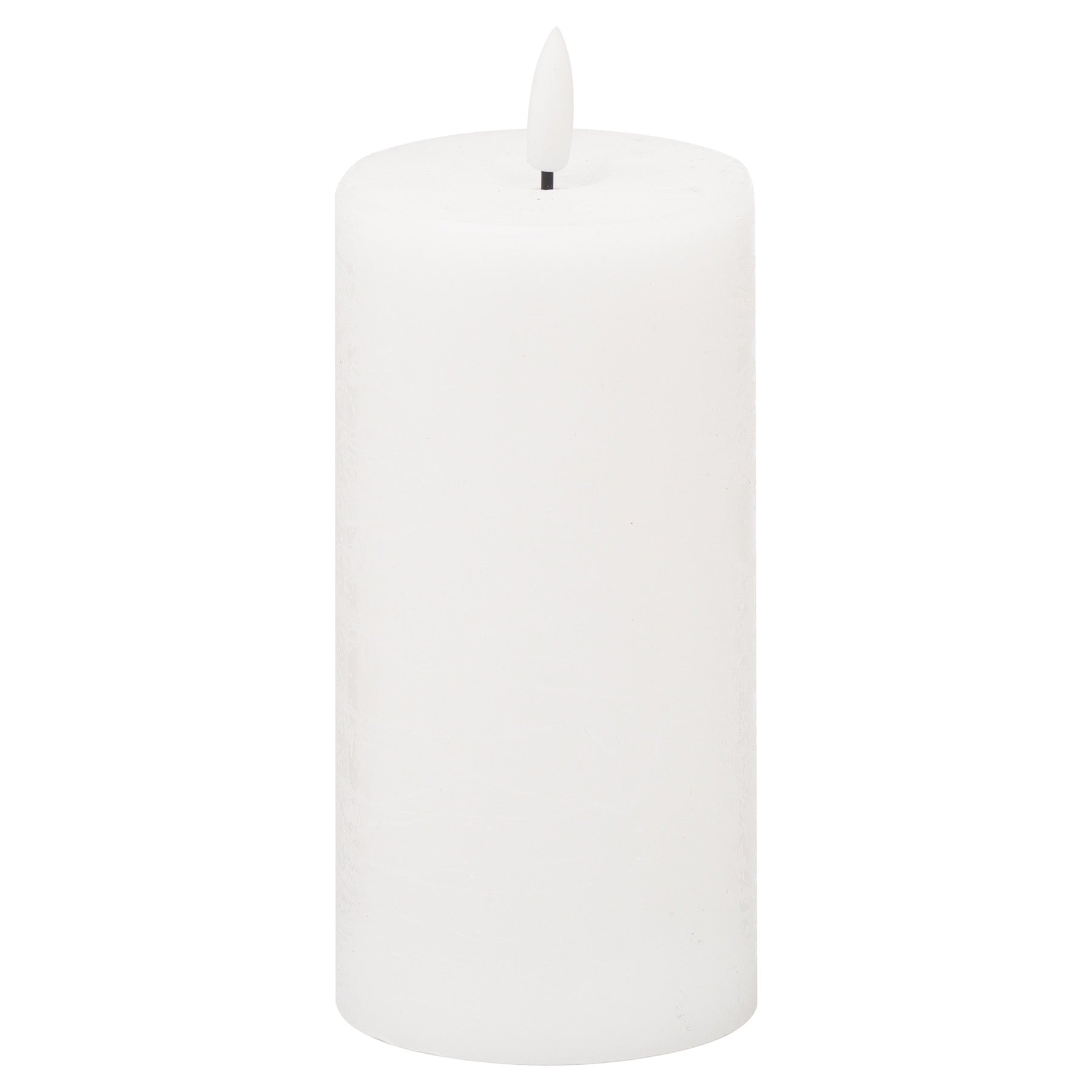 Luxe Collection Natural Glow LED White Candle - 3 x 6 inch
