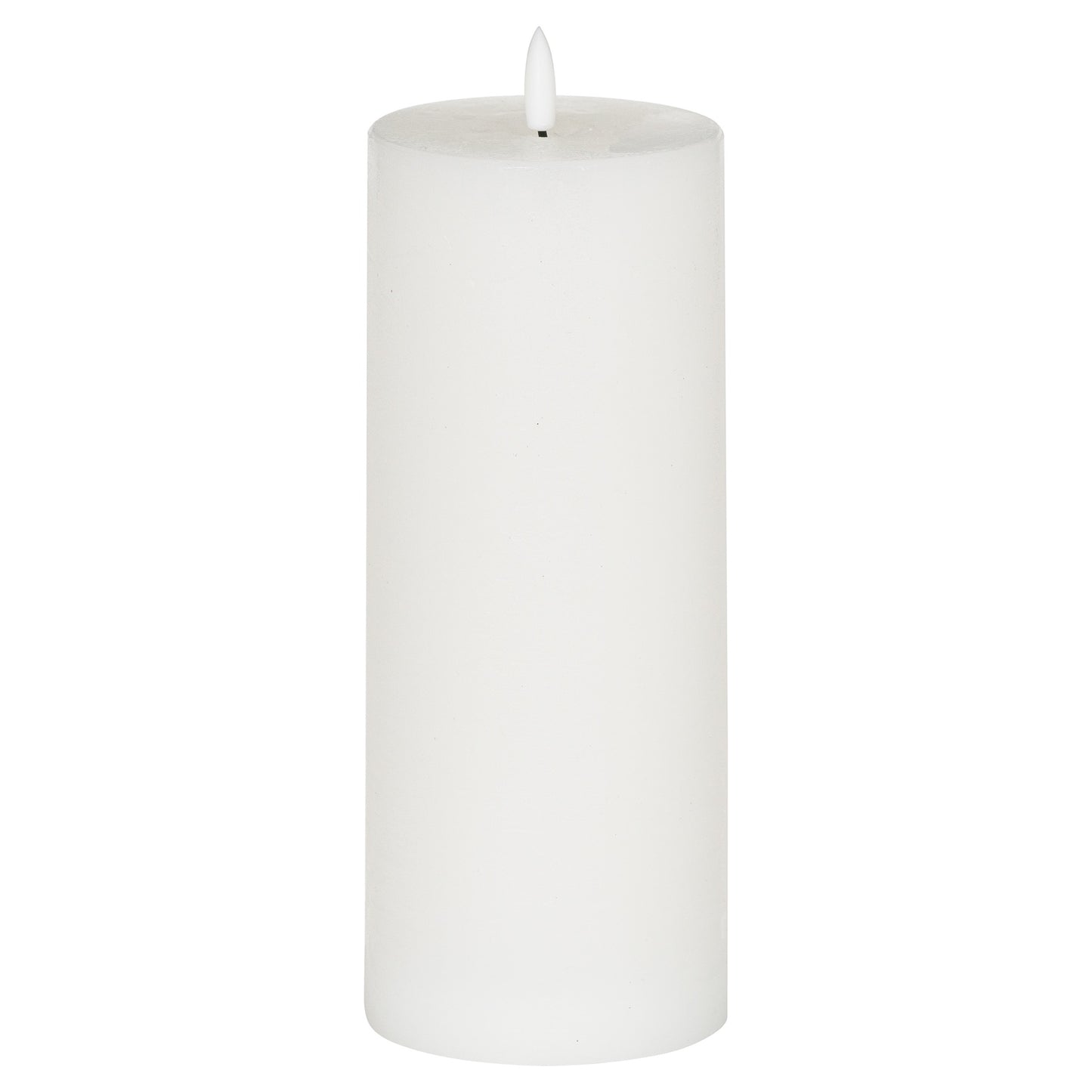 Luxe Collection Natural Glow LED White Candle - 3.5 x 9 inch
