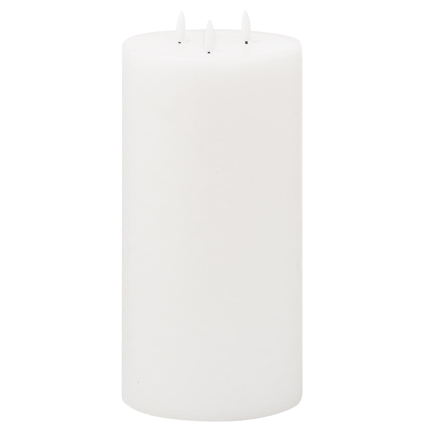 Luxe Collection Natural Glow LED White Candle - 6 x 12 inch