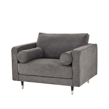 Hampton Grey Arm Chair - Large