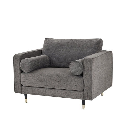 Hampton Grey Arm Chair - Large