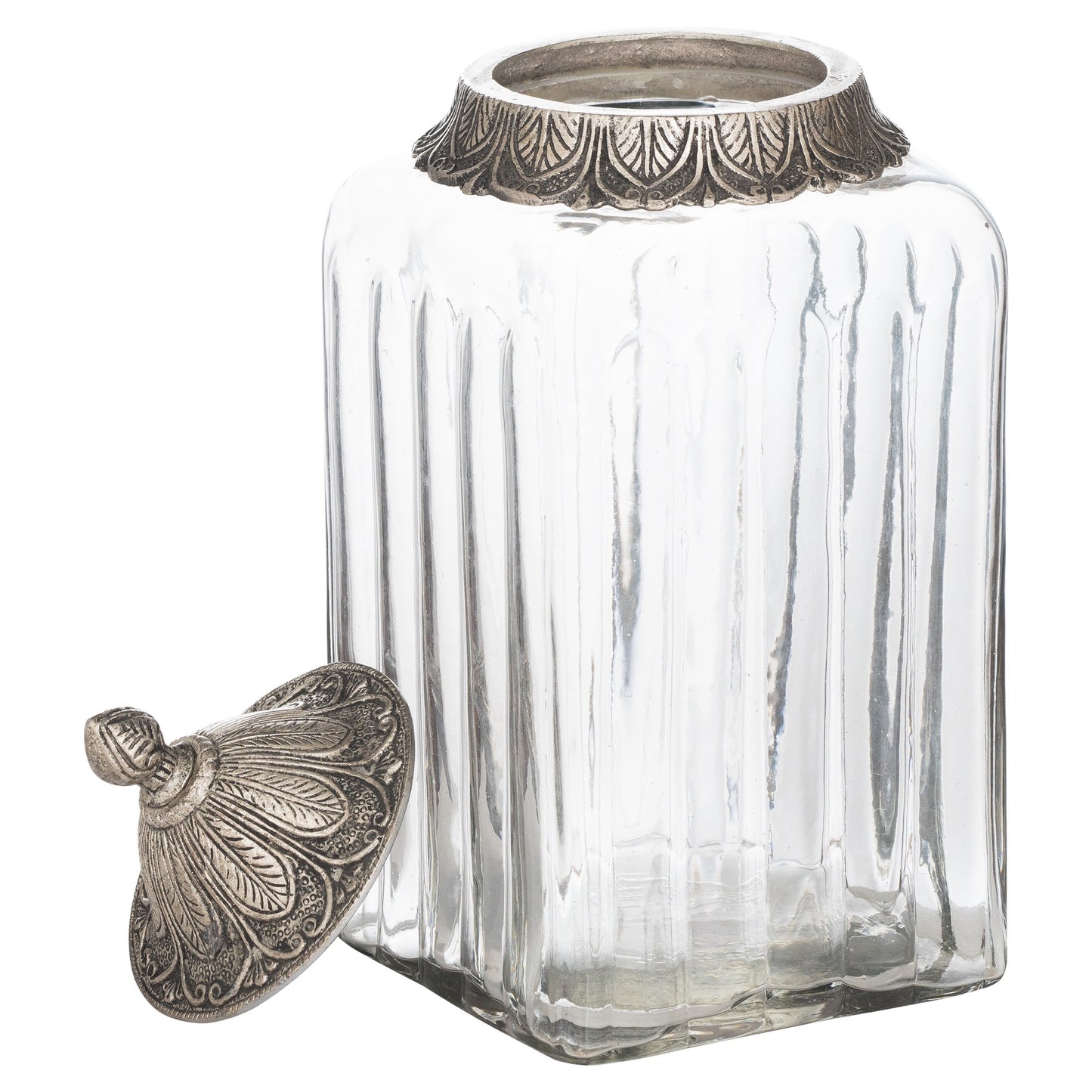 Moroccan Style Lidded Display Jar - Large