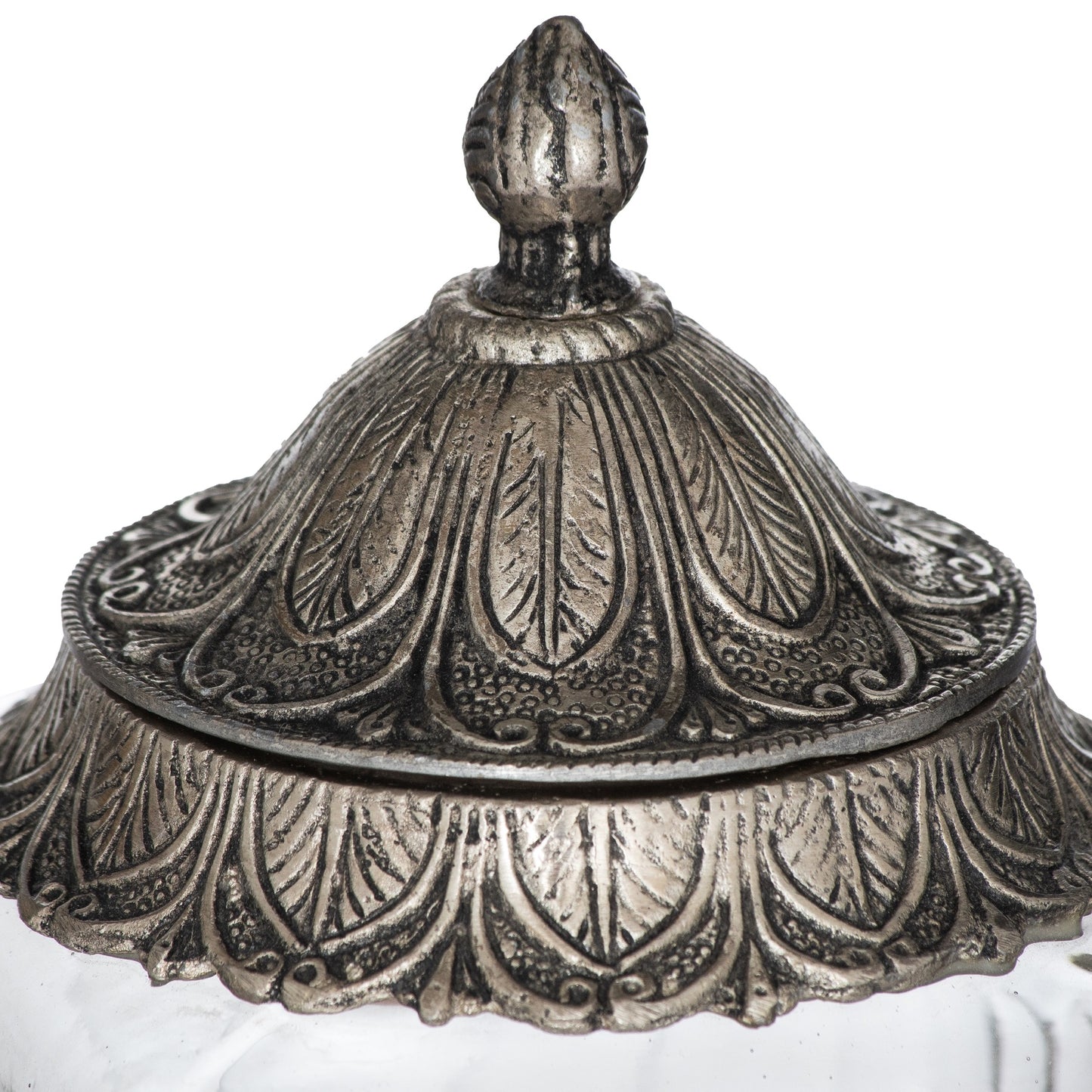Moroccan Style Lidded Display Jar - Large