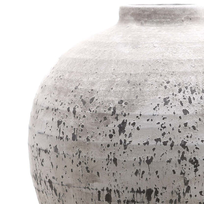 Tiber Stone Ceramic Vase - Large