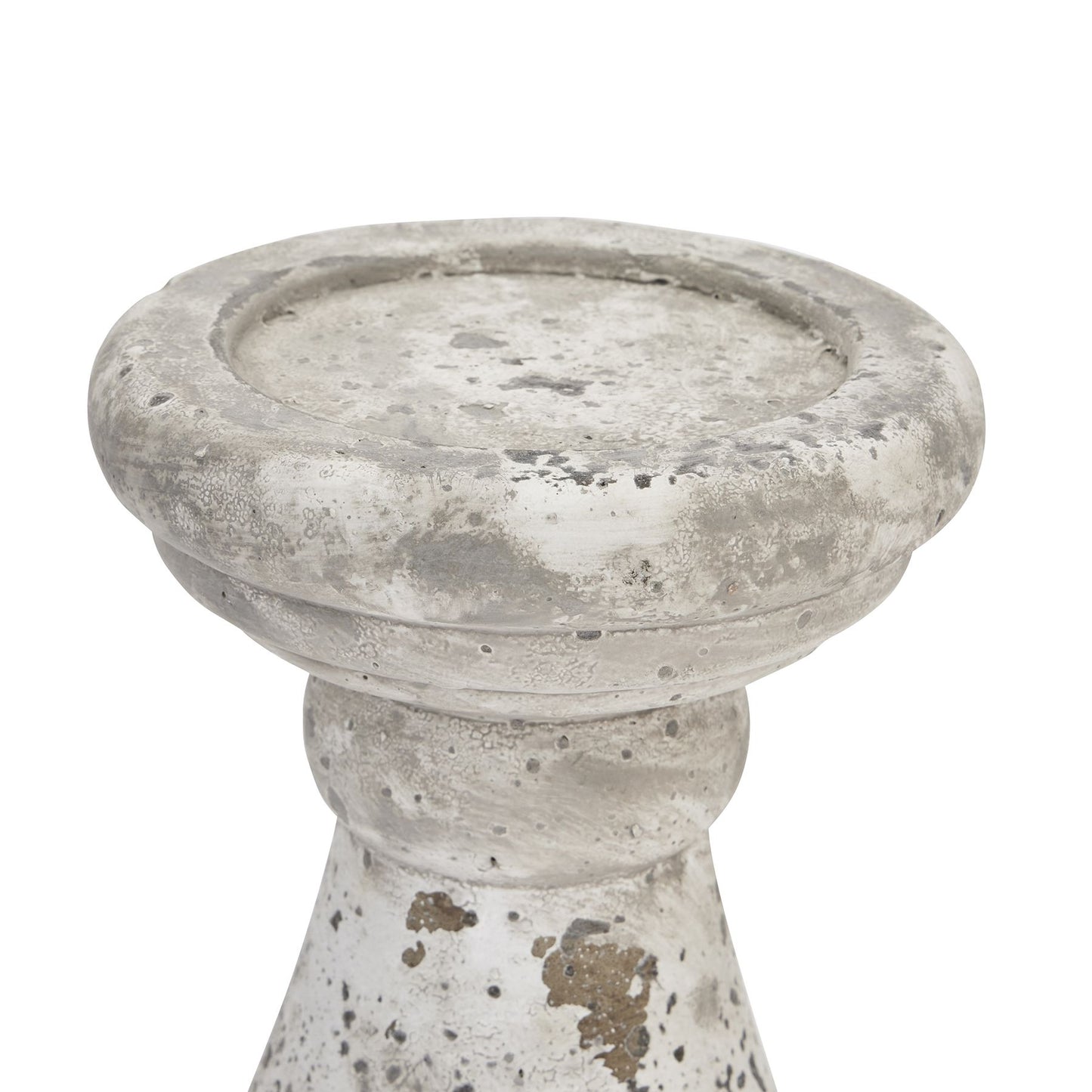 Stone Ceramic Candle Holder - Small