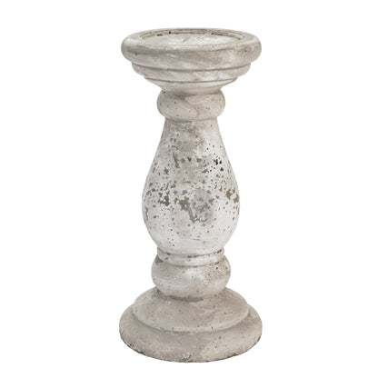Stone Ceramic Candle Holder - Large