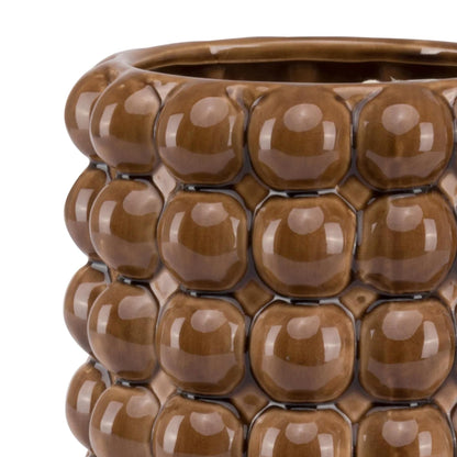 Seville Collection Caramel Bubble Planter - Large