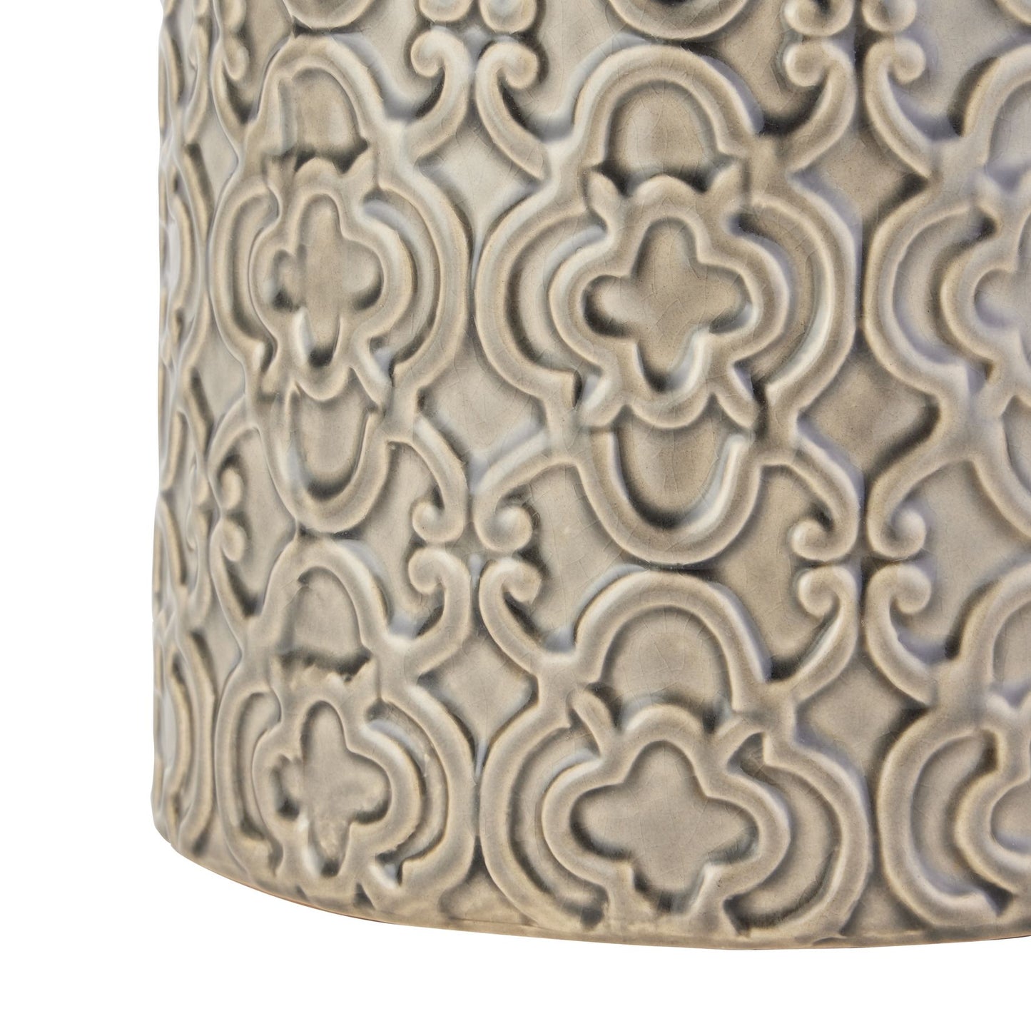 Seville Collection Grey Marrakesh Urn - Large