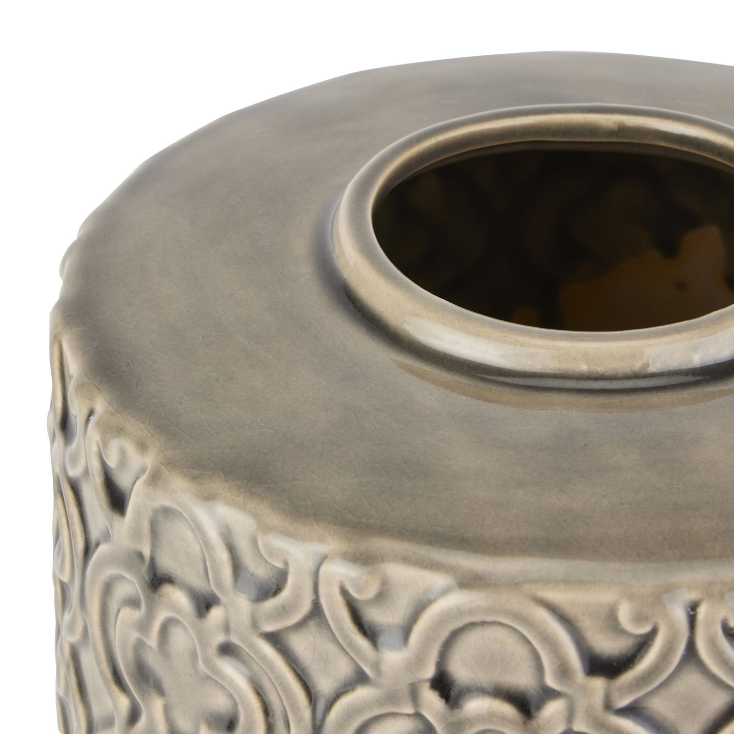 Seville Collection Grey Marrakesh Urn - Large