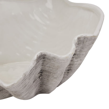 Ceramic Adele Shell Bowl - Large