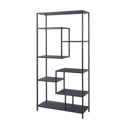 Black Multi Shelf Unit - Large
