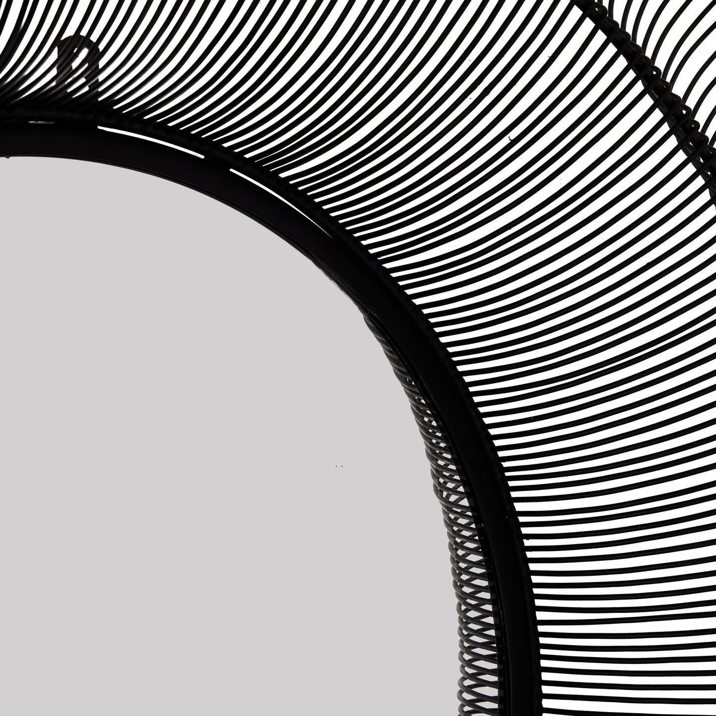 Chico Black Wire Mirror - Large