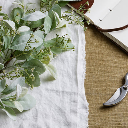 Winter Sprig With Lambs Ear And Wax Flower - Large