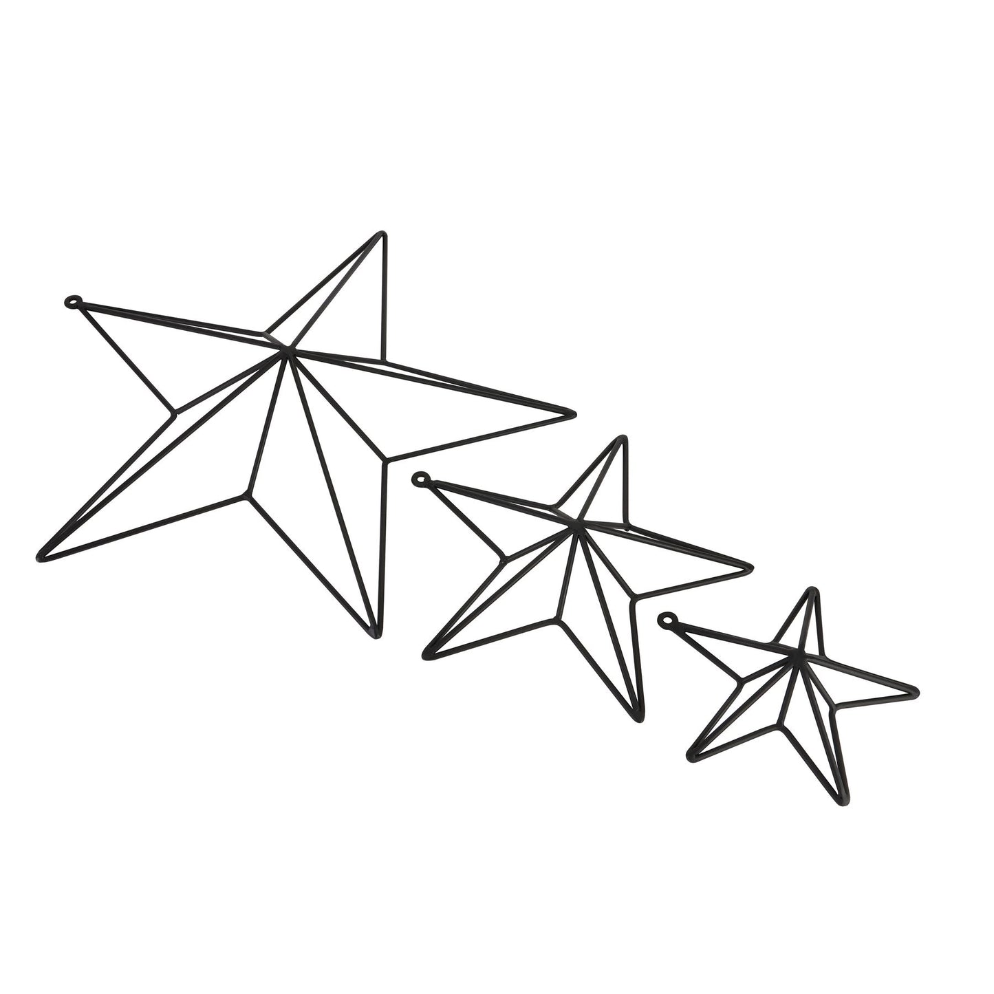 Matt Black Convexed Star Frame - Medium