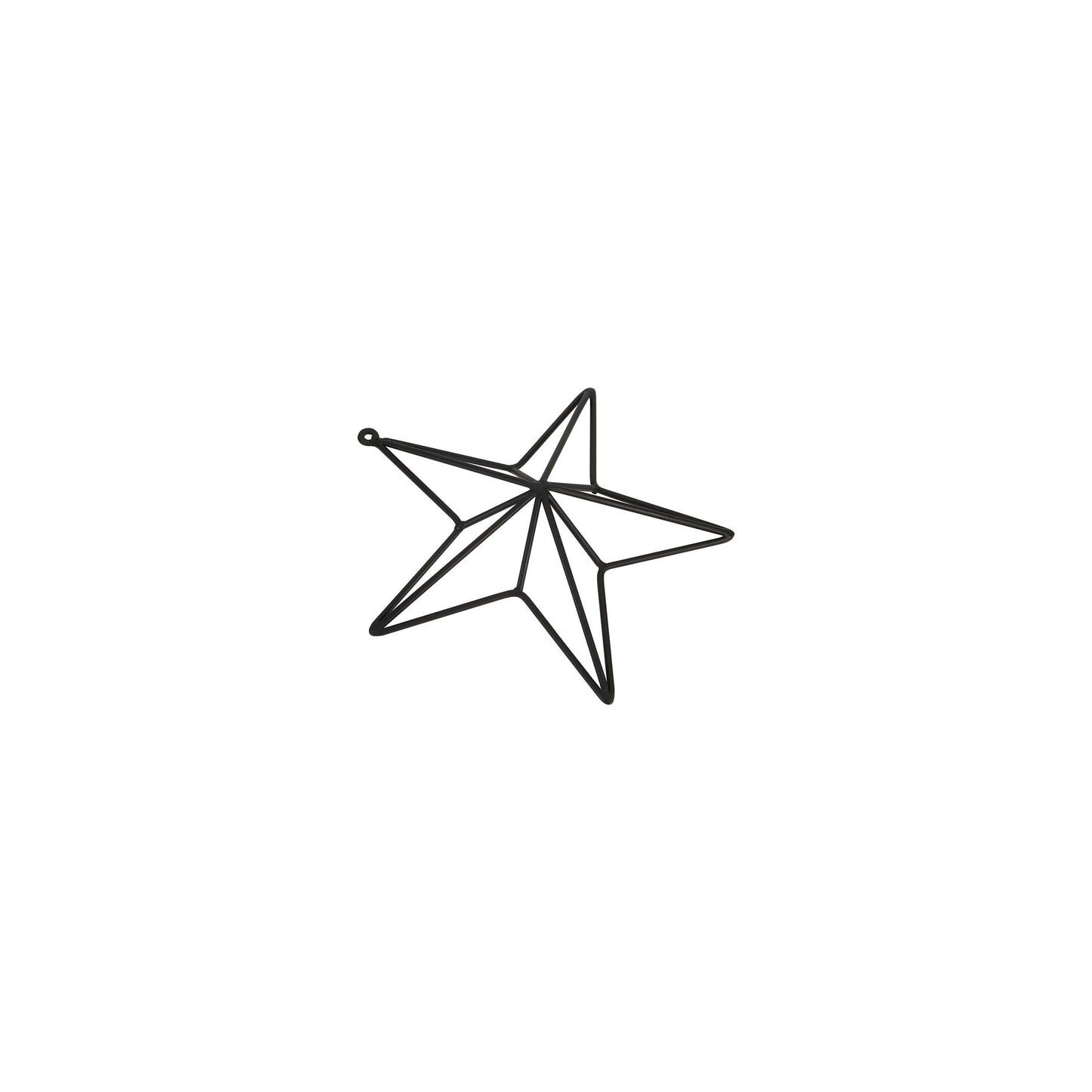 Matt Black Convexed Star Frame - Medium
