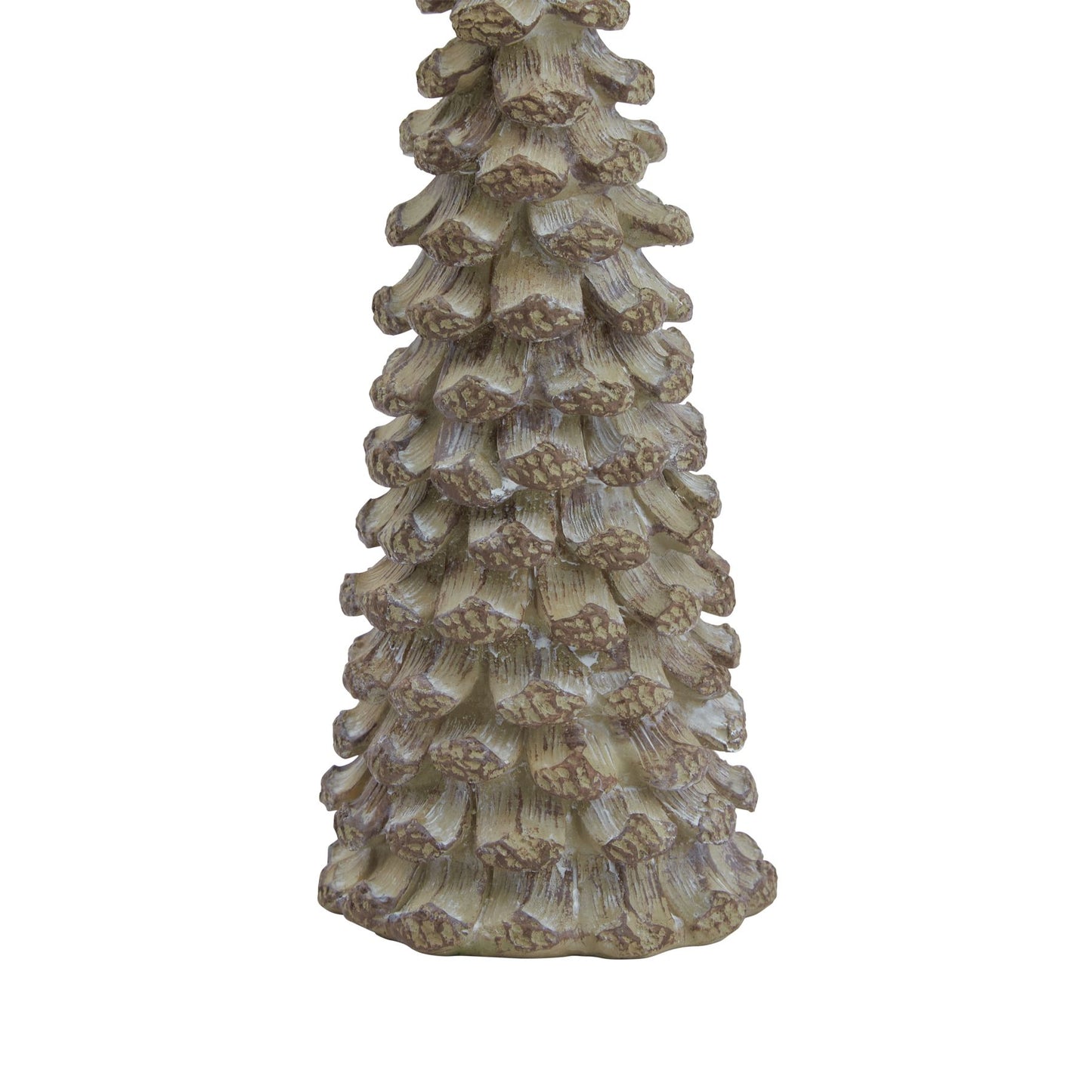 Beige Cedar Tree With Star - Small
