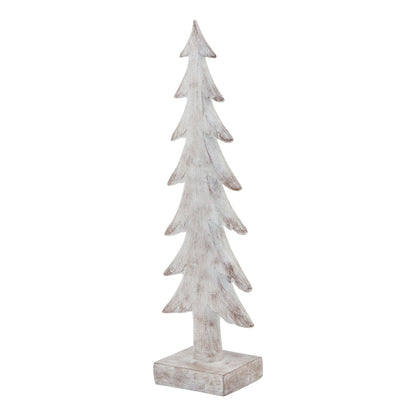 Snowy Forest Tree Sculpture - Large