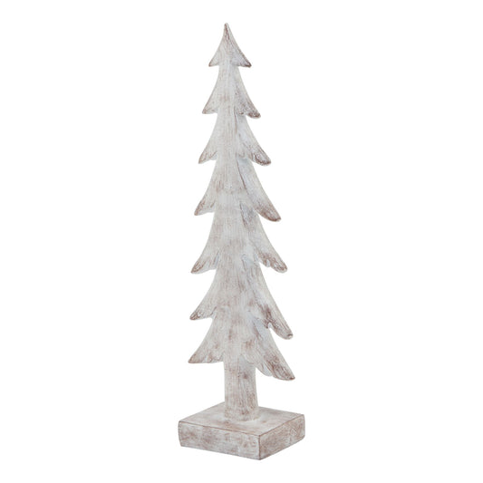 Snowy Forest Tree Sculpture - Large