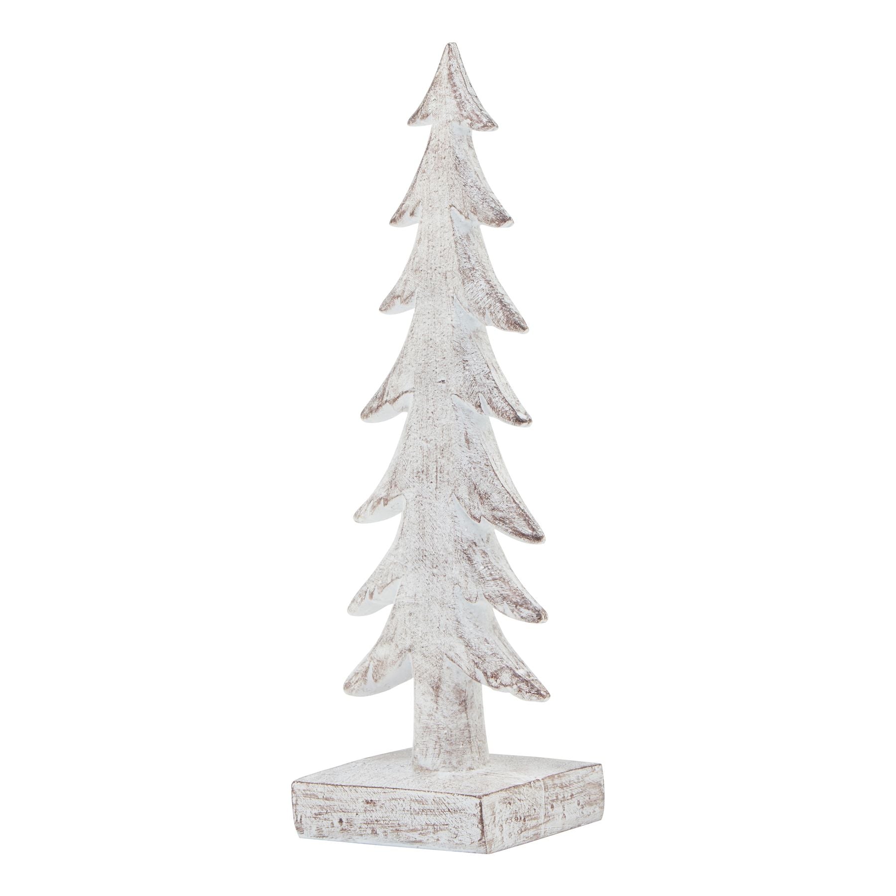 Snowy Forest Tree Sculpture - Medium