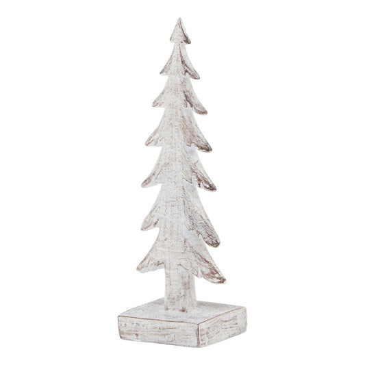 Snowy Forest Tree Sculpture - Small