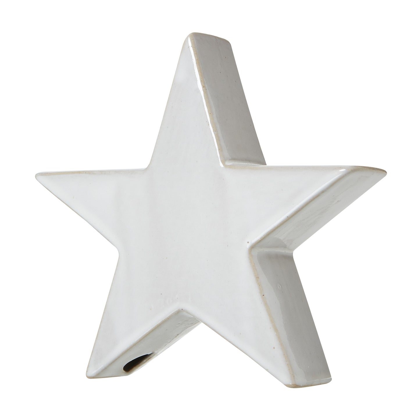 Ceramic Standing Star Decoration - Large
