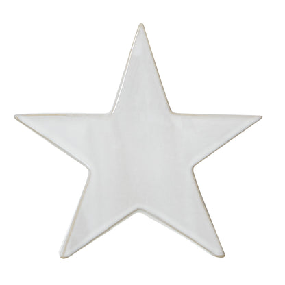 Ceramic Standing Star Decoration - Large