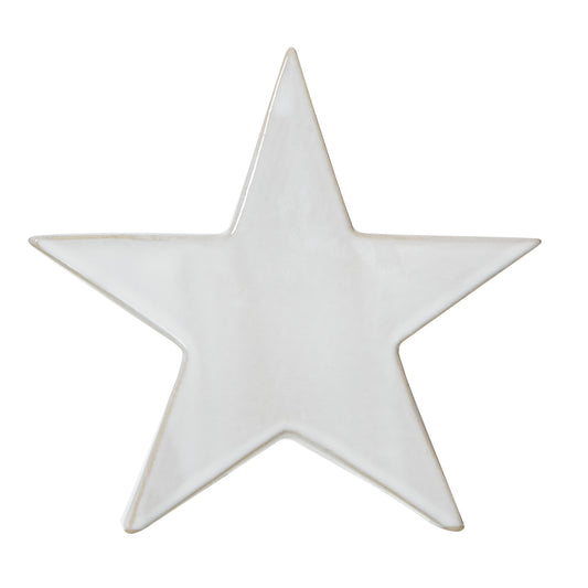 Ceramic Standing Star Decoration - Large