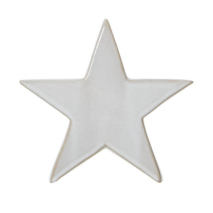 Ceramic Standing Star Decoration - Medium