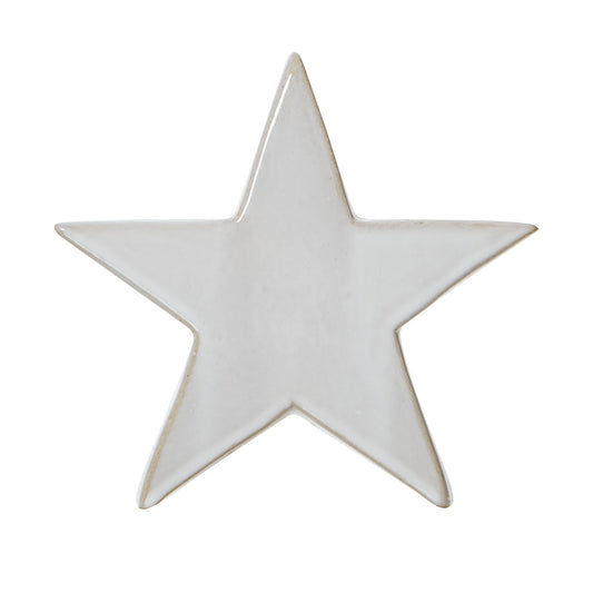 Ceramic Standing Star Decoration - Medium